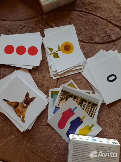 Развивающие карточки Узнаю.Смотрю.Играю