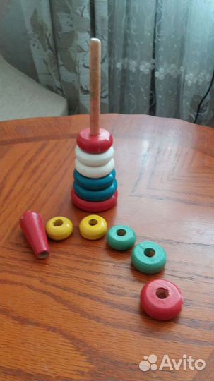 Пирамида игрушка СССР