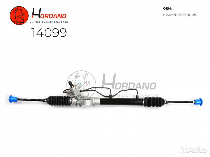 Рейка рулевая Nissan Almera N16 14099 Hordano