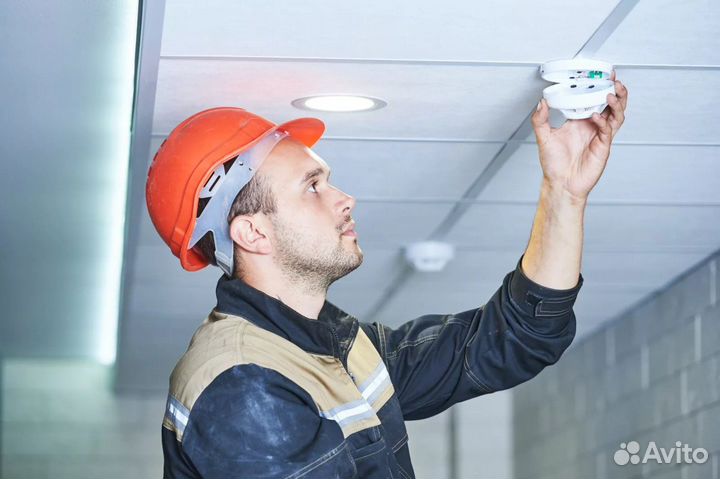 Монтаж пожарно охранной сигнализации