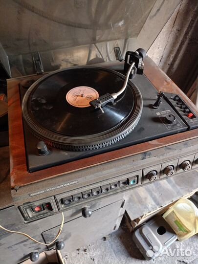 Проигрыватель винила вега 108