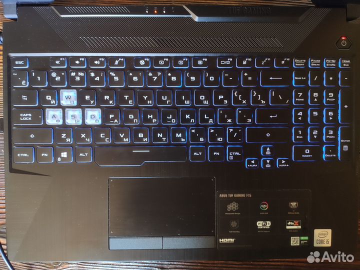 Игровой ноутбук asus TUF gaming f15