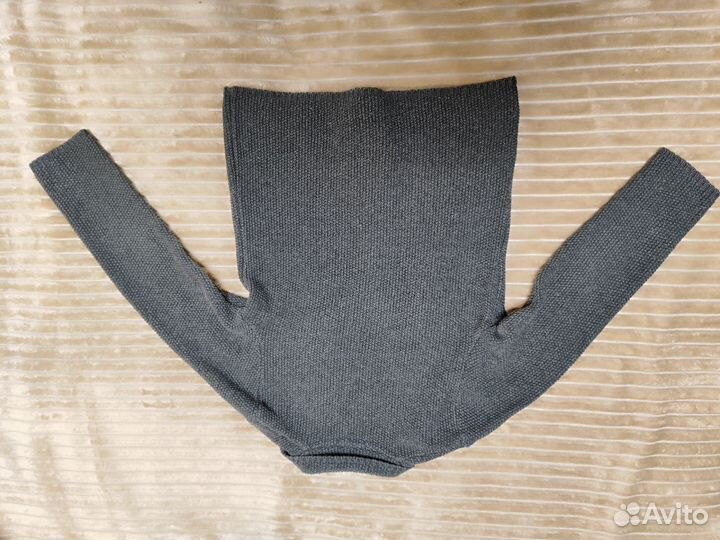 Пиджак вязаный школьный для мальчика