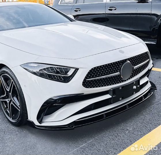 Губа сплиттер Mercedes cls c257