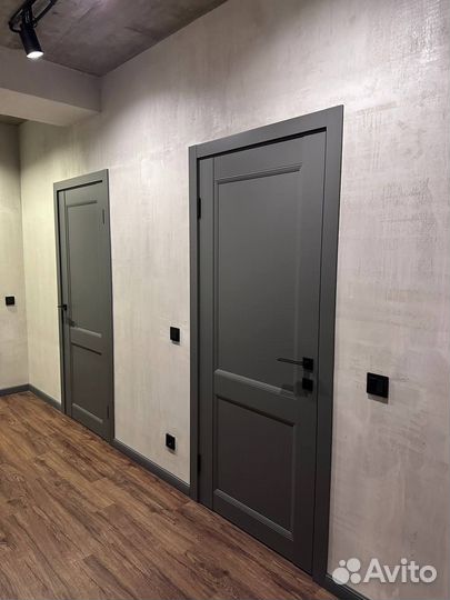 Двери межкомнатные, Со25 Антрацит