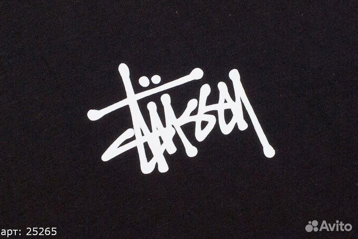 Футболка Stussy msk type Чёрная