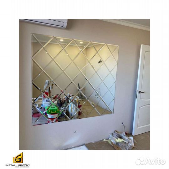 Зеркальная Плитка на стену