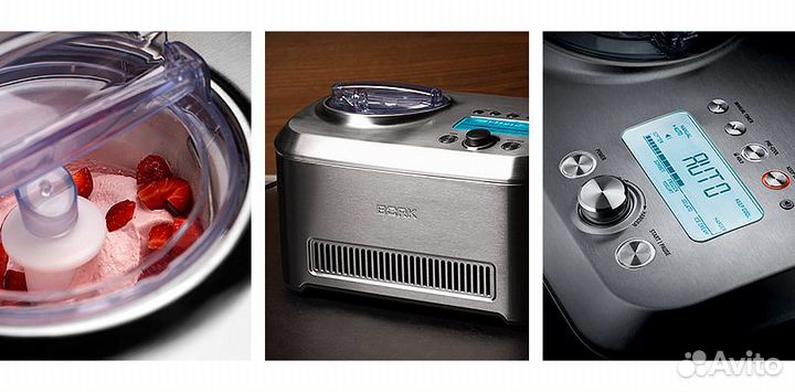 Приготовление мороженого с Bork E801
