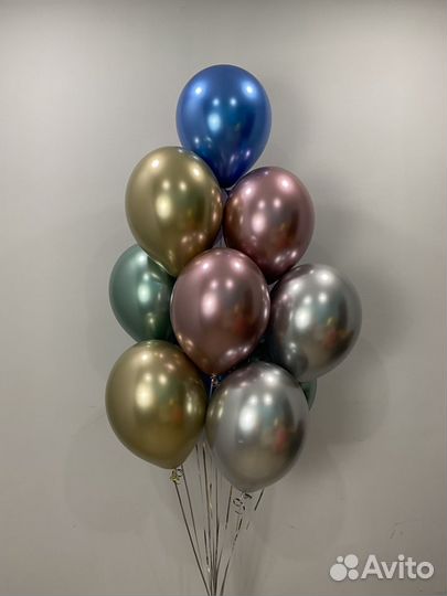 Надуть свои шары гелием, воздушные шары, шарики