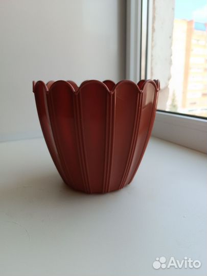 Горшки для цветов пластиковые