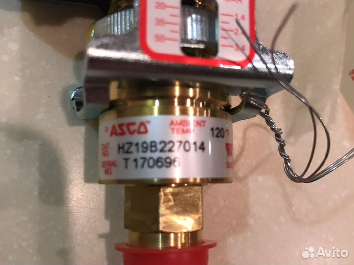 Переключатель давления пара Asco HZ19B227014