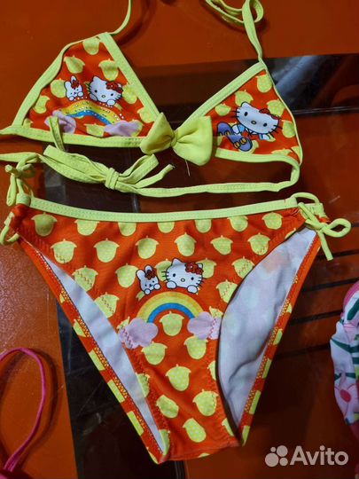 Детские купальники 5-7лет(3шт)