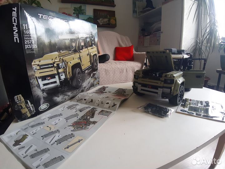 Конструктор lego Technic land rover defender 16004