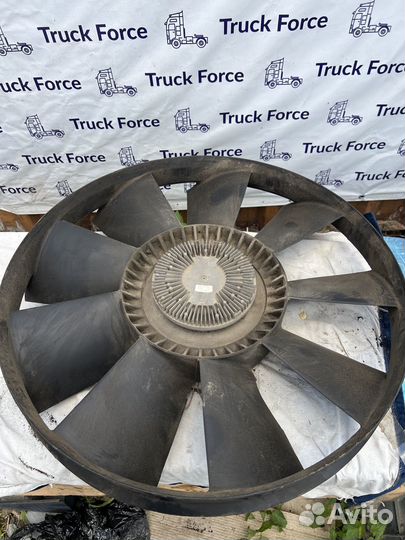 Вискомуфта MAN TGA с крыльчаткой