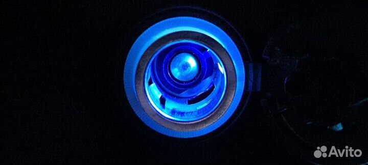 Лампы LED T5 W3W W1.2W (светло-голубой)