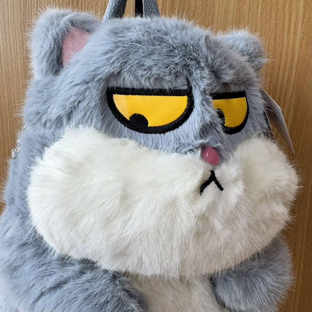 Мягкая игрушка кот рюкзак