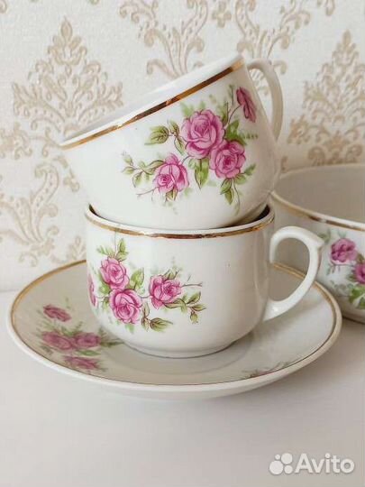 Чайный сервиз Пролетарий 58-67 гг СССР