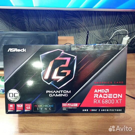 Phantom Gaming D OC RX6800XT PGD 16GO