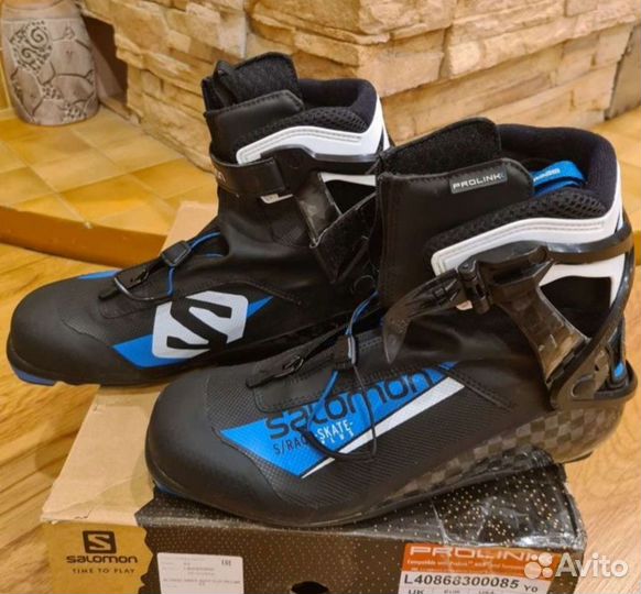 Коньковые salomon s/rsce skate plus prolink