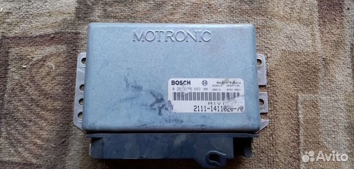 Блок управления двигателем ваз