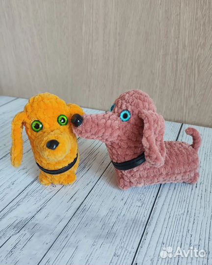 Вязаные игрушки ручной работы