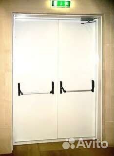 Дверь противопожарная двустворчатая EI-60