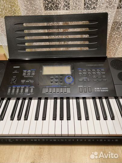 Синтезатор casio ctk 6200