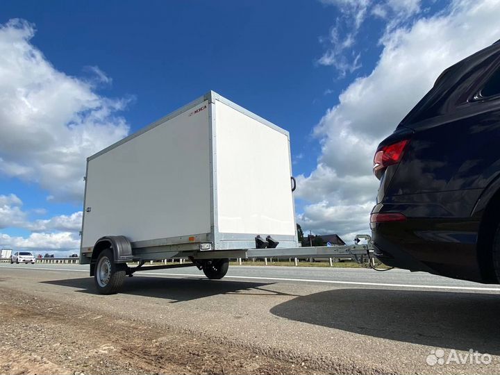 Прицеп легковой фургон одноосный мзса 817773.001