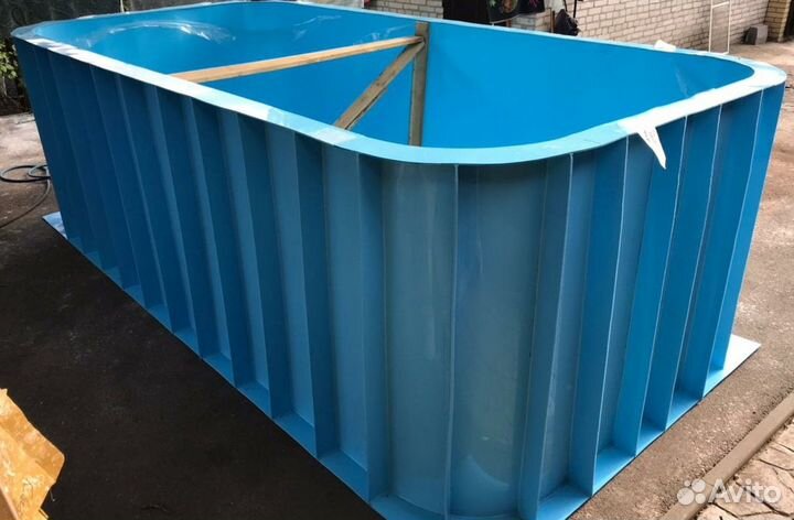 Бассейн, купель, Емкость, узв из полипропилена