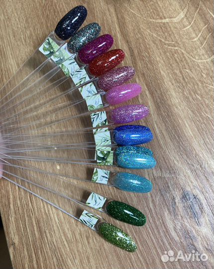 Блестки для дизайна ногтей