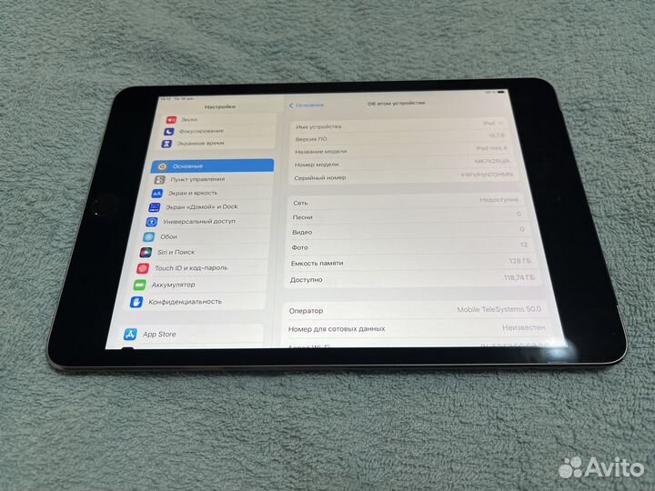 iPad mini 4 64gb с Сим-картой