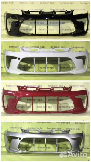 Передний бампер Kia Rio 17-20
