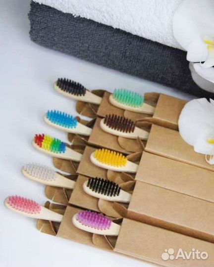 Зубные щетки из бамбука