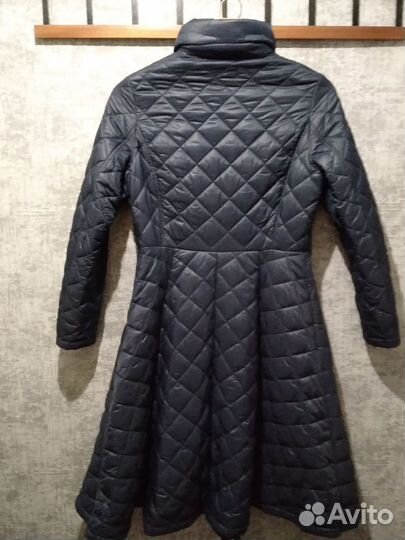 Пальто-платье стеганное