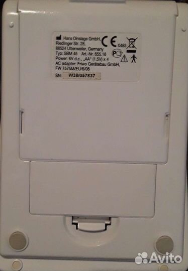 Тонометр sanitas germany автомат