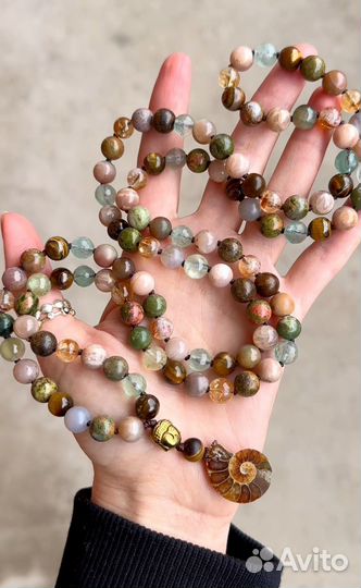 Четки для медитации, браслеты, ожерелья, чокеры