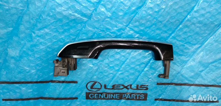 Ручка левой двери Лексус LX570 черная Оригинал 15