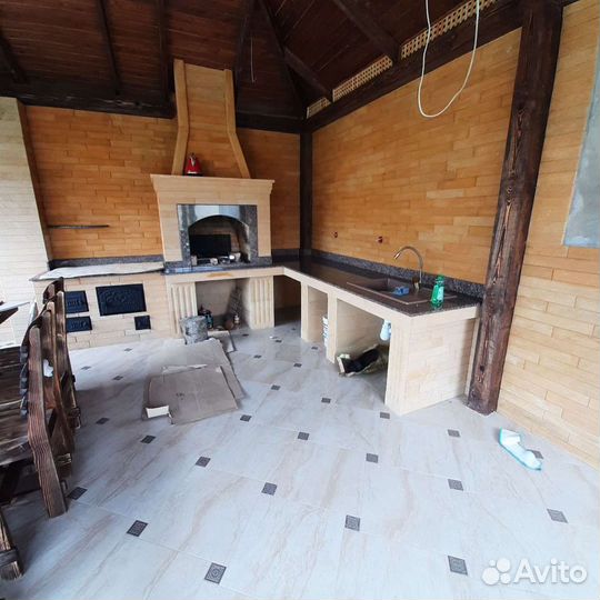 Печи камины барбекю