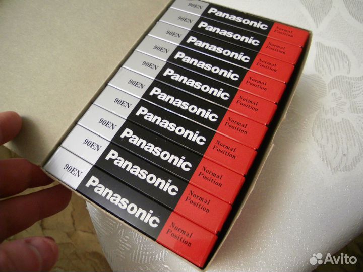 Panasonic EN90 Коллекционные кассеты из 87г. Новые
