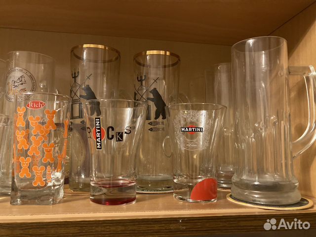 Пивные кружки и стаканы