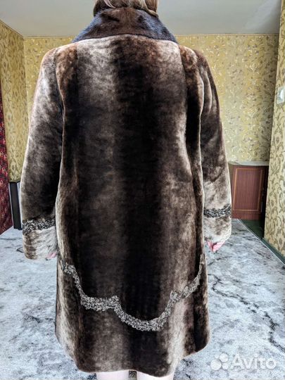 Шуба мутон 60 размер