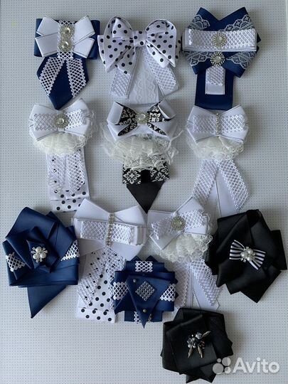 Брошь - жабо