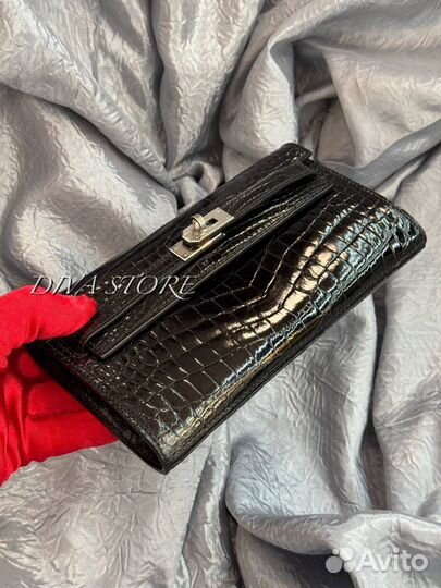 Сумка Hermes Kelly to go аллигатор