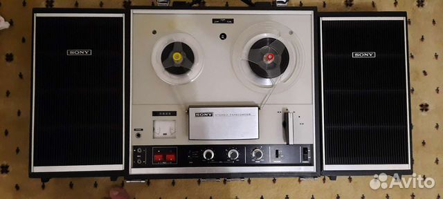 Катушечный магнитофон sony TC-252
