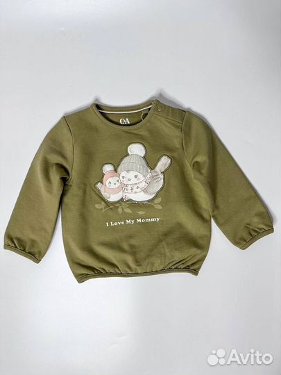 Лонгслив на девочку 74