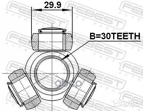 Трипоид 30X29.9 nissan almera G15RA 2012.11- E