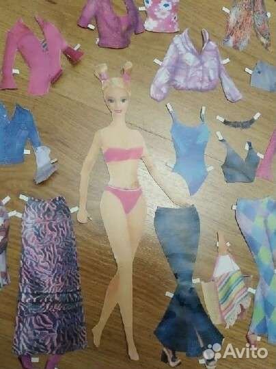 Лиза на пляже США 2001гБумажная кукла