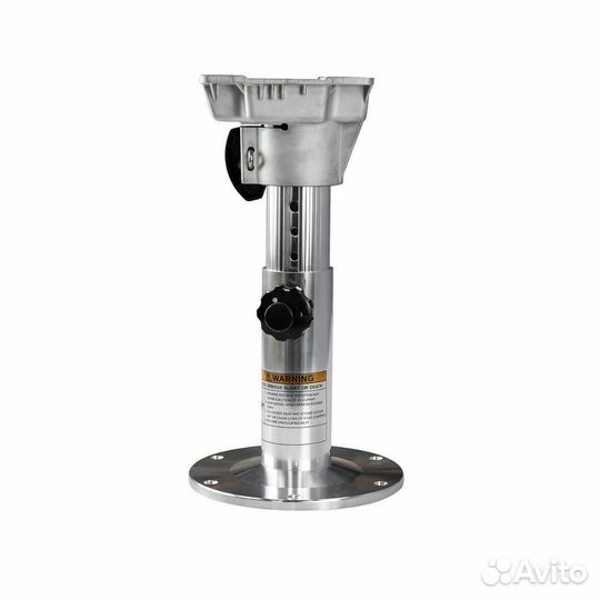 Стойка для сидений 325-457 мм c переходником, алюм