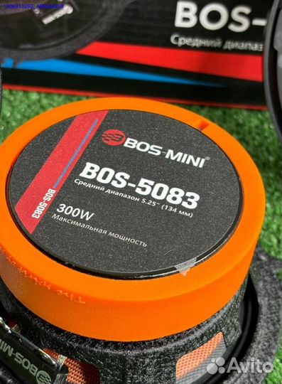 Динамики BOS mini 13см 300W эстрадники (Арт.78841)