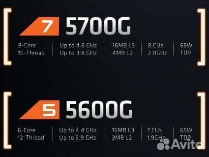 Amd Ryzen 7 5700g